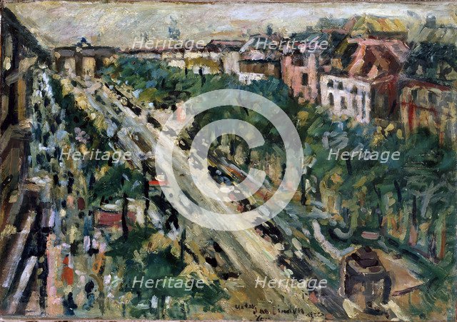 'Berlin. Unter den Linden', 1922.  Artist: Lovis Corinth