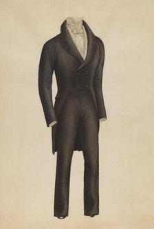 Man's Suit, 1935/1942. Creator: Henry De Wolfe.