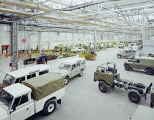 Land Rover Factory, Lode Lane, Solihull, Solihull, 27/02/1983. Creator: John Laing plc.