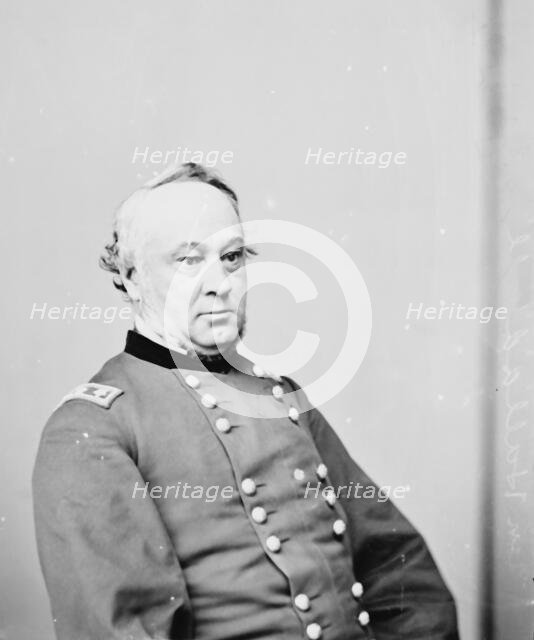 General Henry Wager Halleck, between 1855 and 1865. Creator: Unknown.