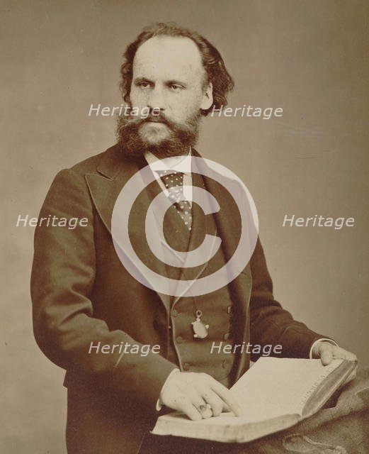 Portrait of the Composer Charles Lenepveu (1840-1910) , 1875. Creator: Terpereau, Alphonse (1839-1897).