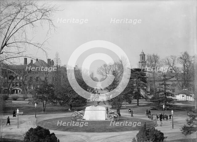 Jackson, Andrew. Monument in Lafayette Park, 1913. Creator: Harris & Ewing.