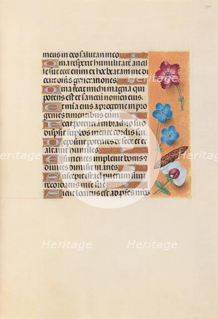 Hours of Queen Isabella the Catholic, Queen of Spain: Fol. 224r, c. 1500. Creator: Master of the First Prayerbook of Maximillian (Flemish, c. 1444-1519); Associates, and.