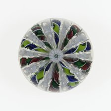 Paperweight, Saint-Louis, c. 1845-55. Creator: Saint-Louis Glassworks.