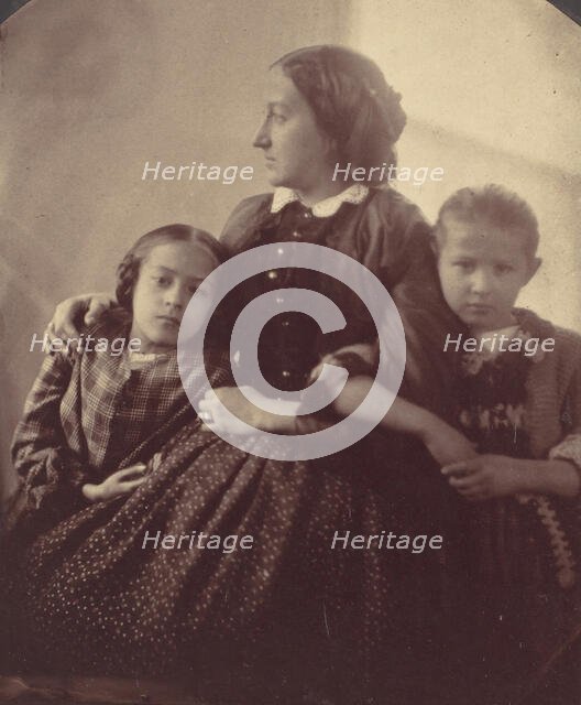 Hermine, Marie and Marie Antoine., 1850s-60s. Creator: Franz Antoine.