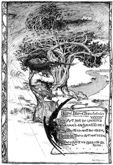 'Blow, Blow, Thou Winter Wind', 1895. Artist: Unknown