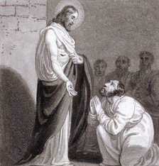 'Christ and St Thomas',  c1810-c1844.  Artist: Henry Corbould 