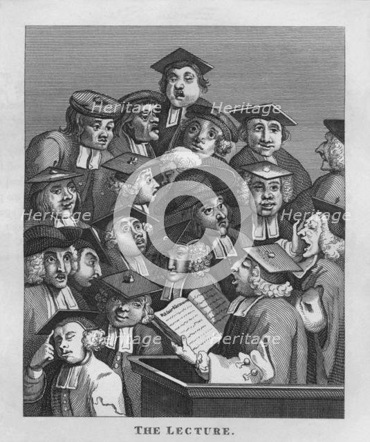 'The Lecture', 1808, (1827).  Creator: Thomas Cook.