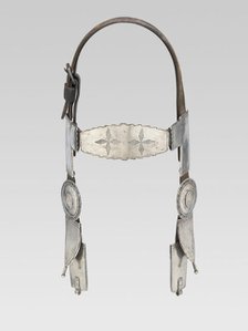 Horse Headstall, 1870s. Creator: Unknown.
