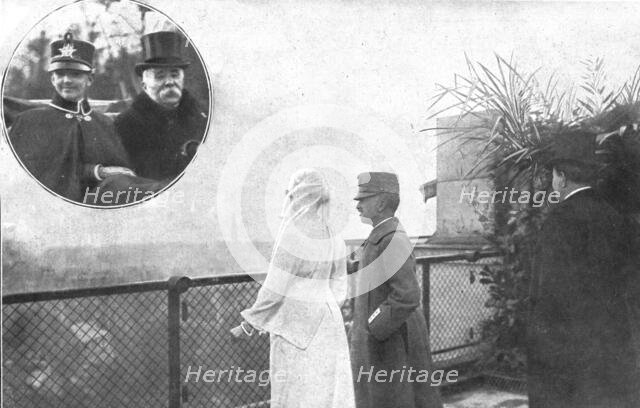 'Les chefs d'etat Allies a Paris; Pendant le sejour du roi d'Italie a Paris, du 19 au 21 dec...,1918 Creator: Unknown.