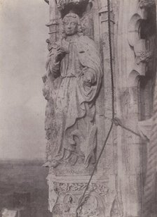 Saint John the Evangelist, Chartres Cathedral, c. 1854. Creator: Charles Nègre.