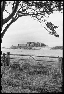 Bamburgh Castle, Northumberland, c1955-c1980. Creator: Ursula Clark.