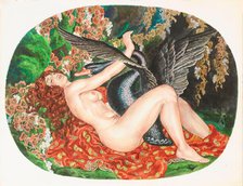 Leda and the Swan, 1915. Creator: Nikolay Kalmakov.