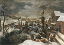 The Massacre of the Innocents, 1586. Creator: Lucas van Valckenborch.