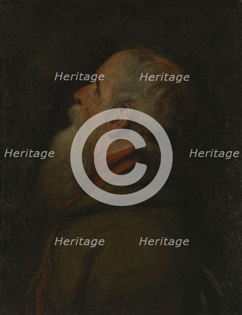 An old Man, Undated. Creator: Charles Hutin.