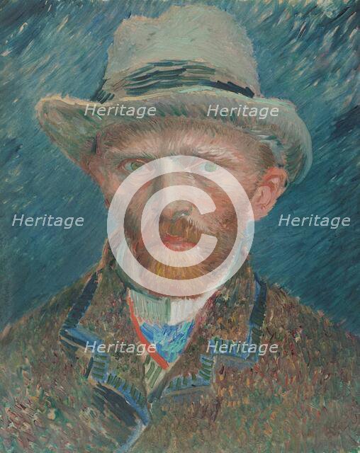 Self-portrait, 1887. Creator: Vincent van Gogh.