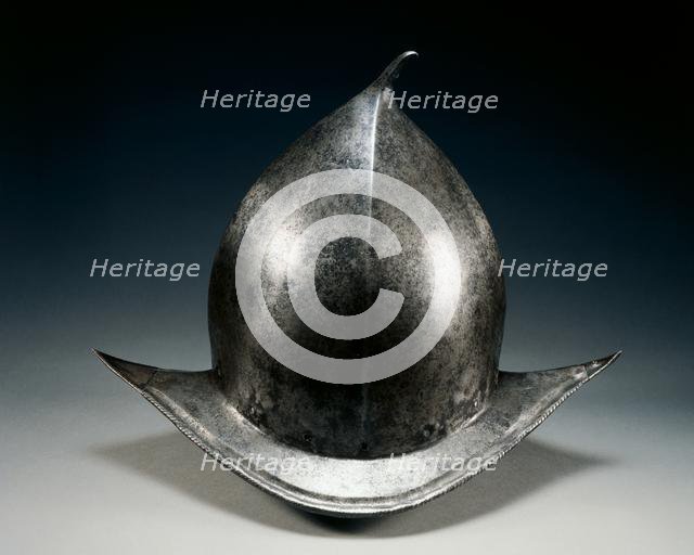 Pear-Stalk Cabasset, c. 1580 - 1590. Creator: Unknown.