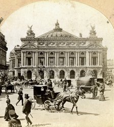 Grand Opera House, Paris, late 19th century.Artist: Griffith and Griffith