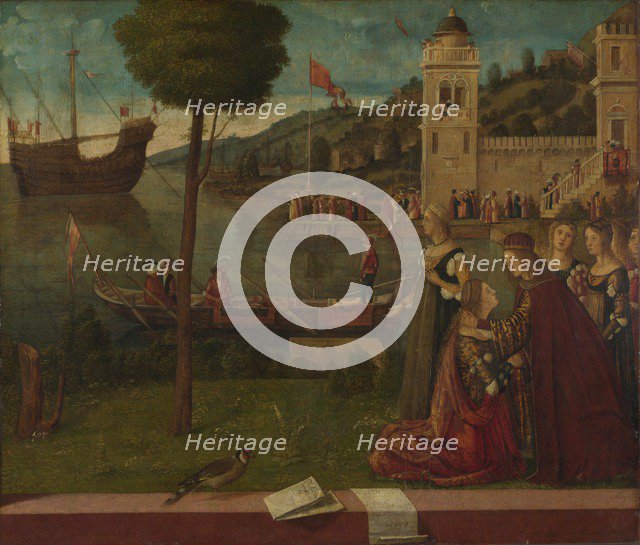 The Departure of Ceyx, c. 1502-1507. Artist: Carpaccio, Vittore (1460-1526)