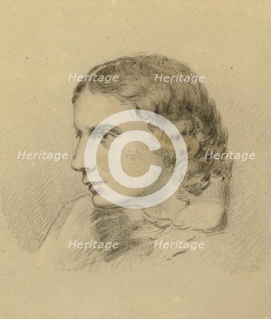 Portrait of John Keats (1795-1821). Creator: Kirkup, Seymour Stocker (1788-1880).