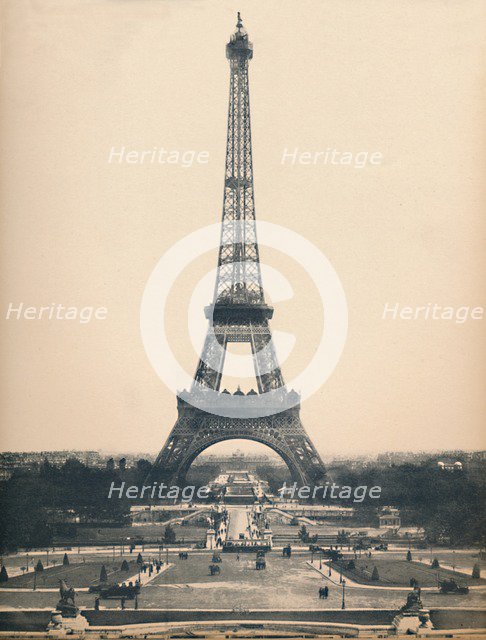 'Paris. - La Tour Eiffel. - LL, c1910. Creator: Unknown.