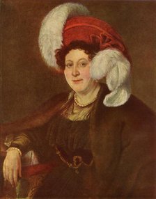 'Portrait of the Countess V. A. Zubova', 1834, (1965).  Creator: Vasily Tropinin.