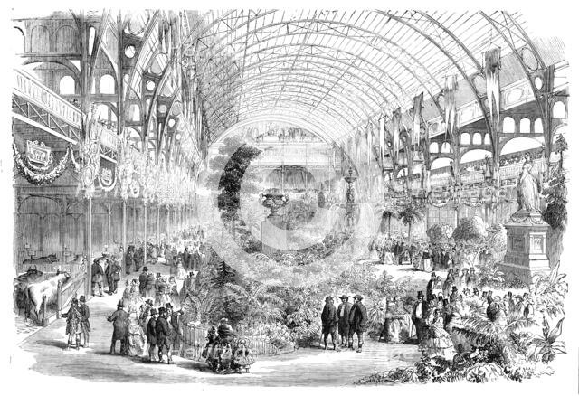 The Universal Cattle Show and Agricultural Exhibition, Paris, 1856.  Creator: Unknown.