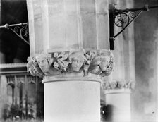 Column Capital,  St Mary Magdalenes Church, Woodstock, Oxfordshire, c1860-c1922. Artist: Henry Taunt