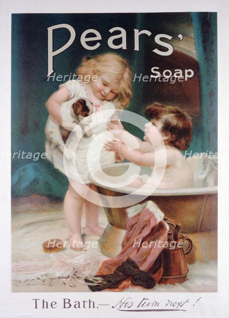 Pears soap advert, 1915. Artist: Unknown