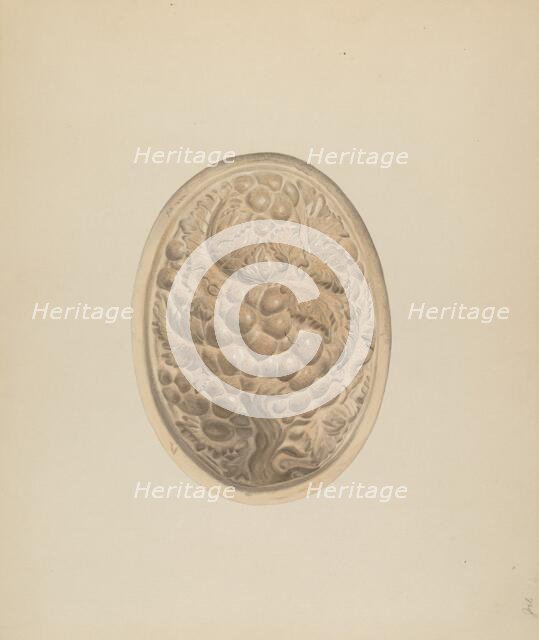 Mold, c. 1940. Creator: Roberta Spicer.