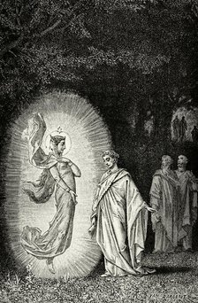 The Divine Comedy (1307-1321): Inferno (Hell), 1888.  Creators: Jean Edouard Dargent, Navellier & L Marie.