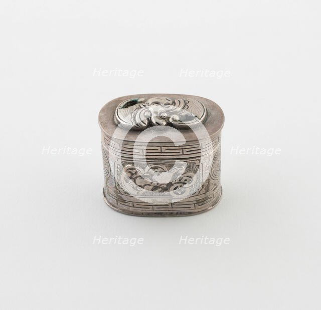 Opium Box, China, c. 1821. Creator: Unknown.