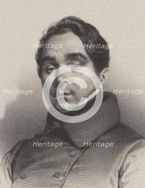 Portrait of the violinist and composer Philippe Musard (1792-1859). Creator: Anonymous.