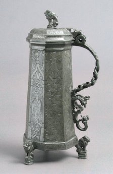 Flagon, German, late 15th century. Creator: Unknown.