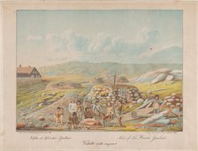 Natives of New Herrnhut, Greenland, 1863. Creator: Lars Møller.