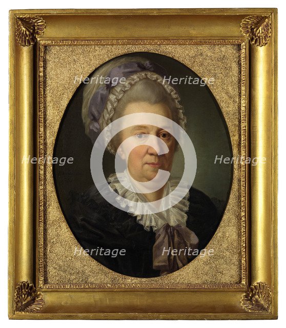 Portrait of Princess Yekaterina Ivanovna Cherkasova (1727-1797), née Hedvig Elisabeth von Biron, 1781. Artist: Darbès, Joseph Friedrich August (1747-1810)