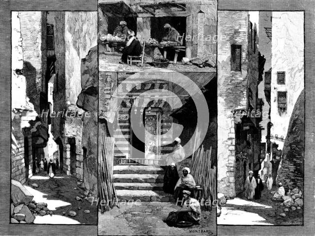 Scenes in Cairo, 1898. Creator: J, Johnstone.