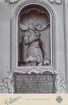 Monument to Mikolaj Spytek Ligeza,...Rzeszów, Poland, 1905-1914. Creator: Edward Janusz.