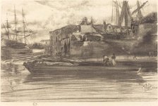 Limehouse, 1878. Creator: James Abbott McNeill Whistler.