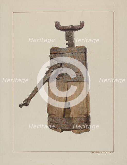 Wagon Jack, c. 1938. Creator: John B. Moll.