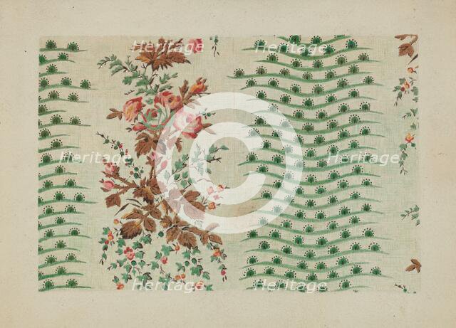 Printed Textile, c. 1938. Creator: Ralph M. Lewis.