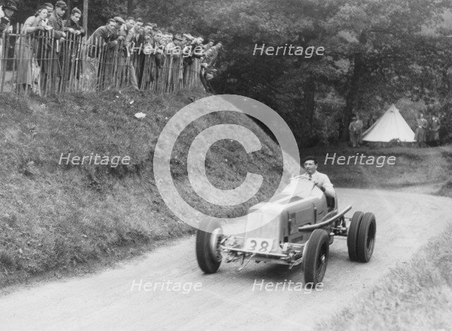 Raymond Mays in an ERA car, c1934-c1939. Artist: Unknown