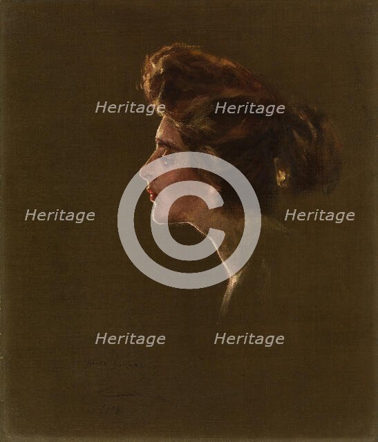 Vers 1903. Creator: Alice Pike Barney.