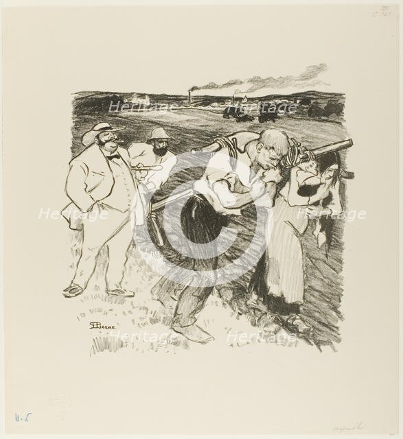 Today!, 1894. Creator: Theophile Alexandre Steinlen.