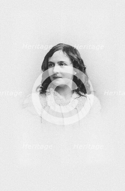 Portrait of the composer and pianist Teresa Carreño (1853-1917). Creator: Photo studio Emil Bieber, Hamburg  .
