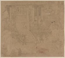 Album of Daoist and Buddhist Themes: Kings of Hells: Leaf 37, 1200s. Creator: Unknown.