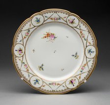 Plate, Nyon, c. 1780. Creator: Unknown.