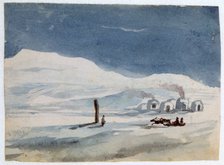 'Igloos and Eskimos', 1820-1876. Artist: George Sand