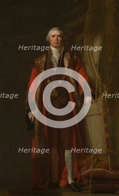 Charles Thorp as Lord Mayor of Dublin, c. 1800. Creator: William Cuming.