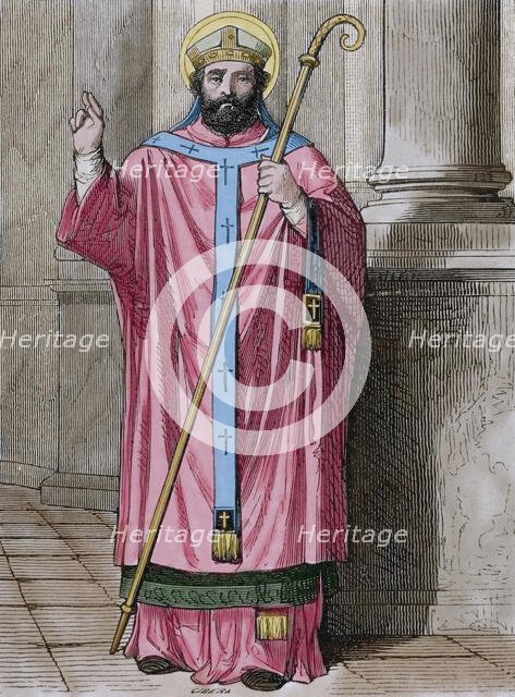 Maximus the Confessor, 1852.  Creator: Cibera.